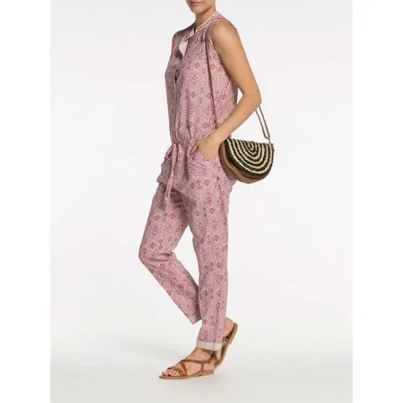 Maison Scotch & Soda SIZE 4 6 Small 1 Sahara Social Boho Beaded Romper Jumpsuit - Picture 1 of 12